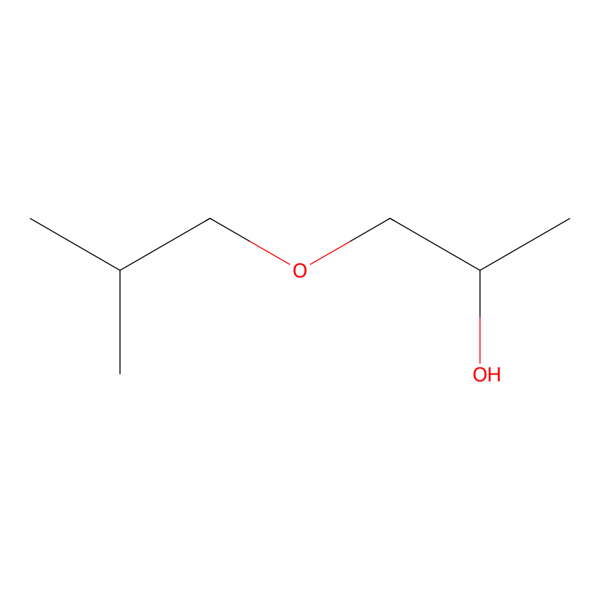 1-Isobutoxypropan-2-ol molecular structure, CAS 23436-19-3
