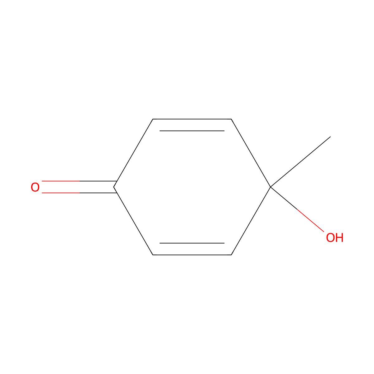 4-Hydroxy-4-methyl-2,5-cyclohexadien-1-one molecular structure, CAS 23438-23-5
