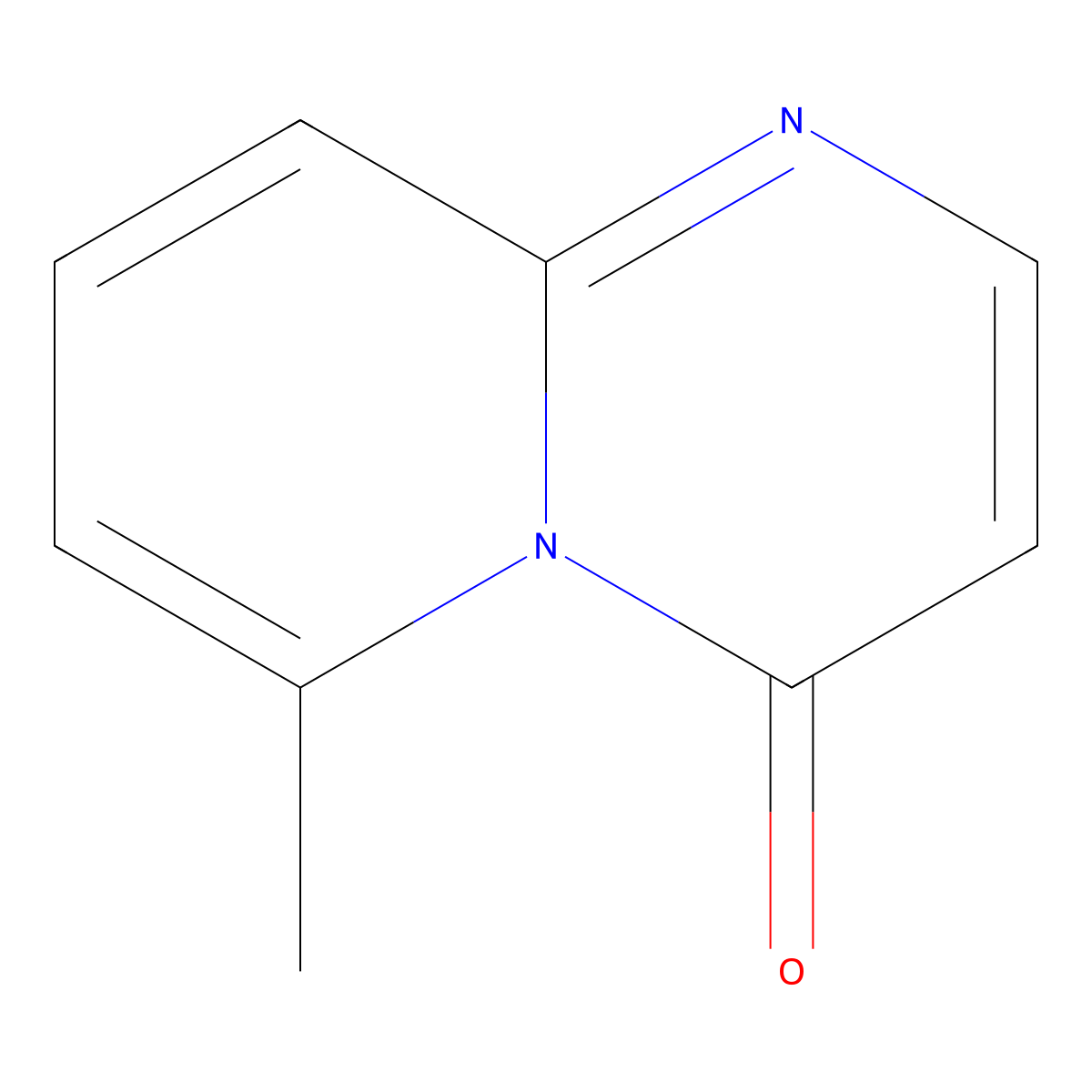6-Methyl-4H-pyrido(1,2-a)pyrimidin-4-one molecular structure, CAS 23443-11-0
