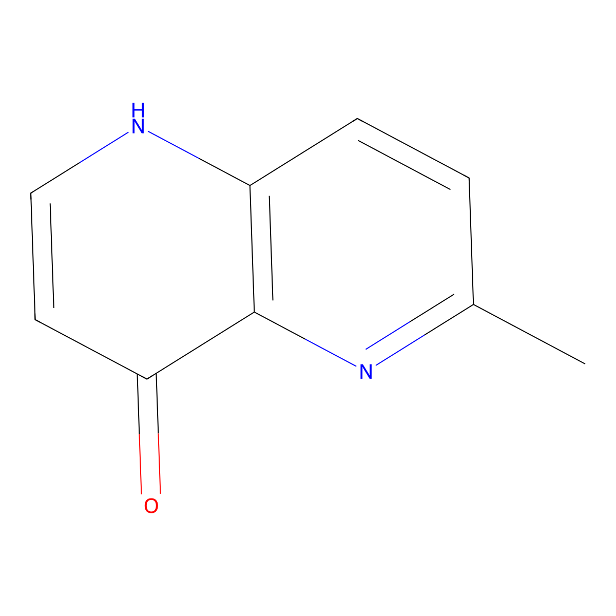 6-Methyl-1,5-naphthyridin-4-ol molecular structure, CAS 23443-24-5