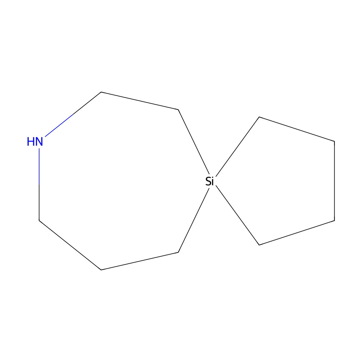 8-Aza-5-silaspiro[4.6]undecane molecular structure, CAS 2344679-05-4
