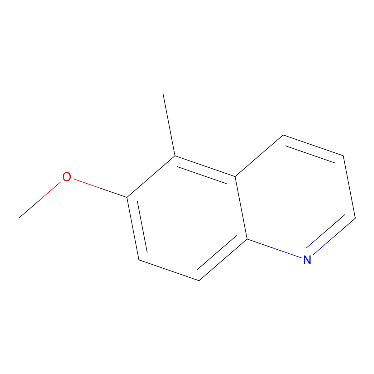 6-Methoxy-5-methylquinoline molecular structure, CAS 2344680-30-2