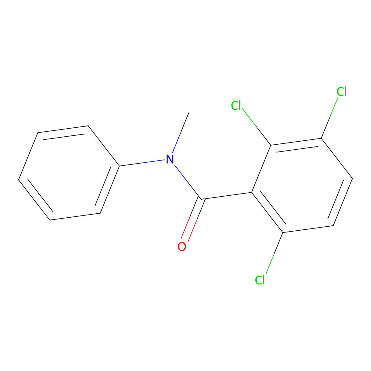2,3,6-Trichloro-N-methyl-N-phenylbenzamide molecular structure, CAS 2344844-45-5