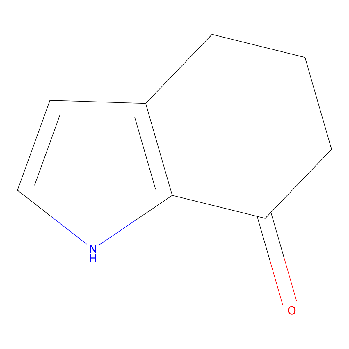 4,5,6,7-tetrahydro-1H-indol-7-one molecular structure, CAS 23456-78-2