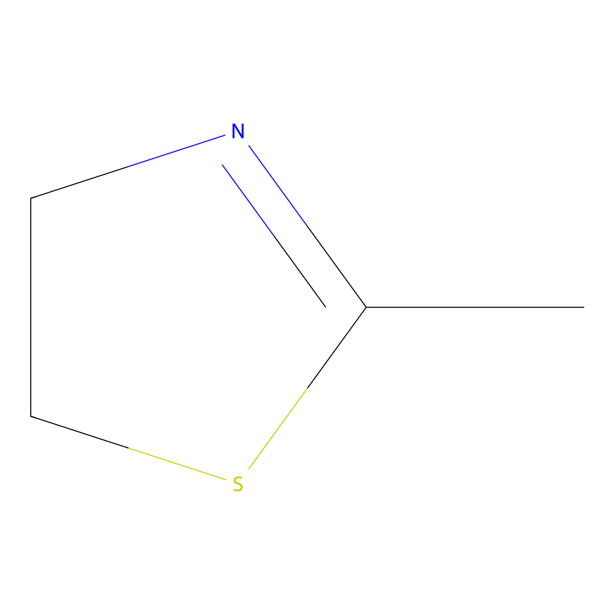 2-Methyl-2-thiazoline molecular structure, CAS 2346-00-1