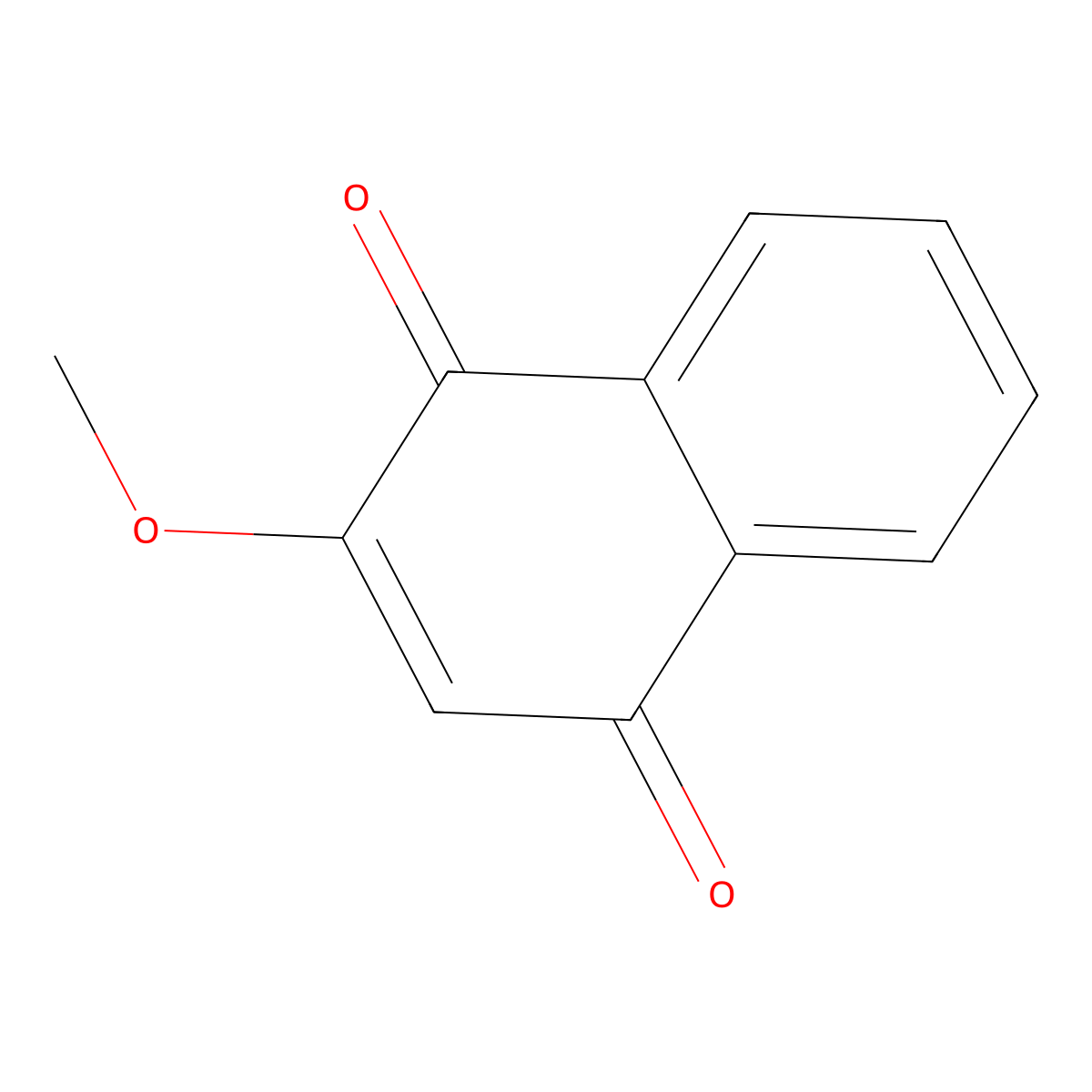 2-Methoxy-1,4-Naphthoquinone molecular structure, CAS 2348-82-5