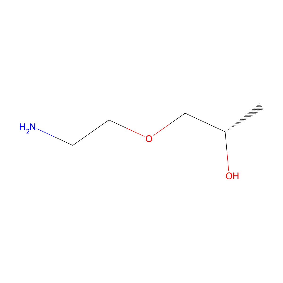 (2S)-1-(2-aminoethoxy)propan-2-ol molecular structure, CAS 2348291-52-9