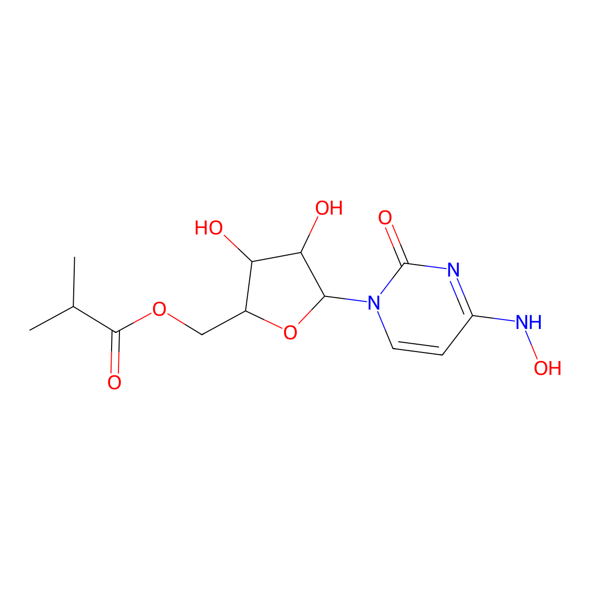 Molnupiravir-Bio-X trade mark molecular structure, CAS 2349386-89-4