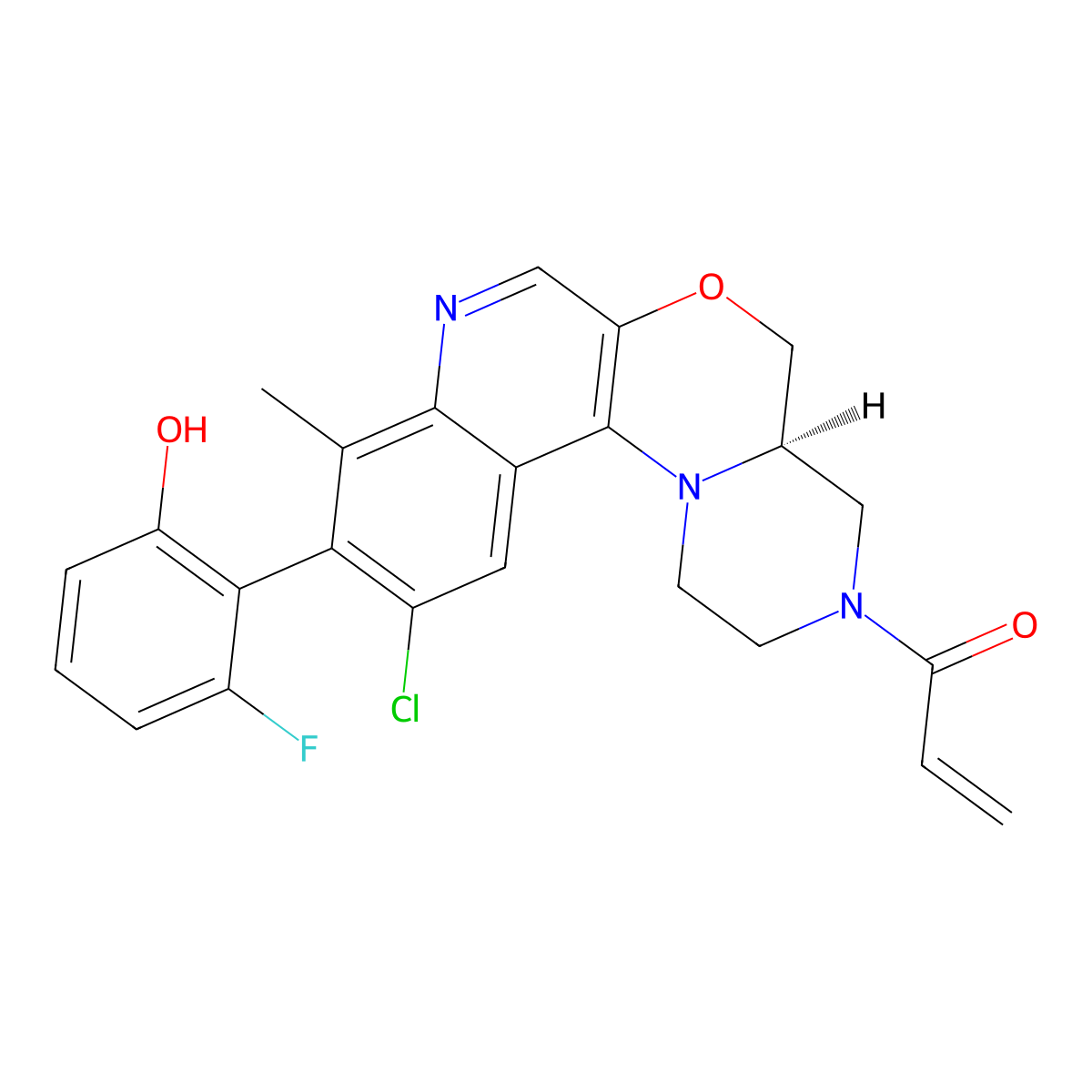 KRAS G12C inhibitor 16 molecular structure, CAS 2349392-79-4