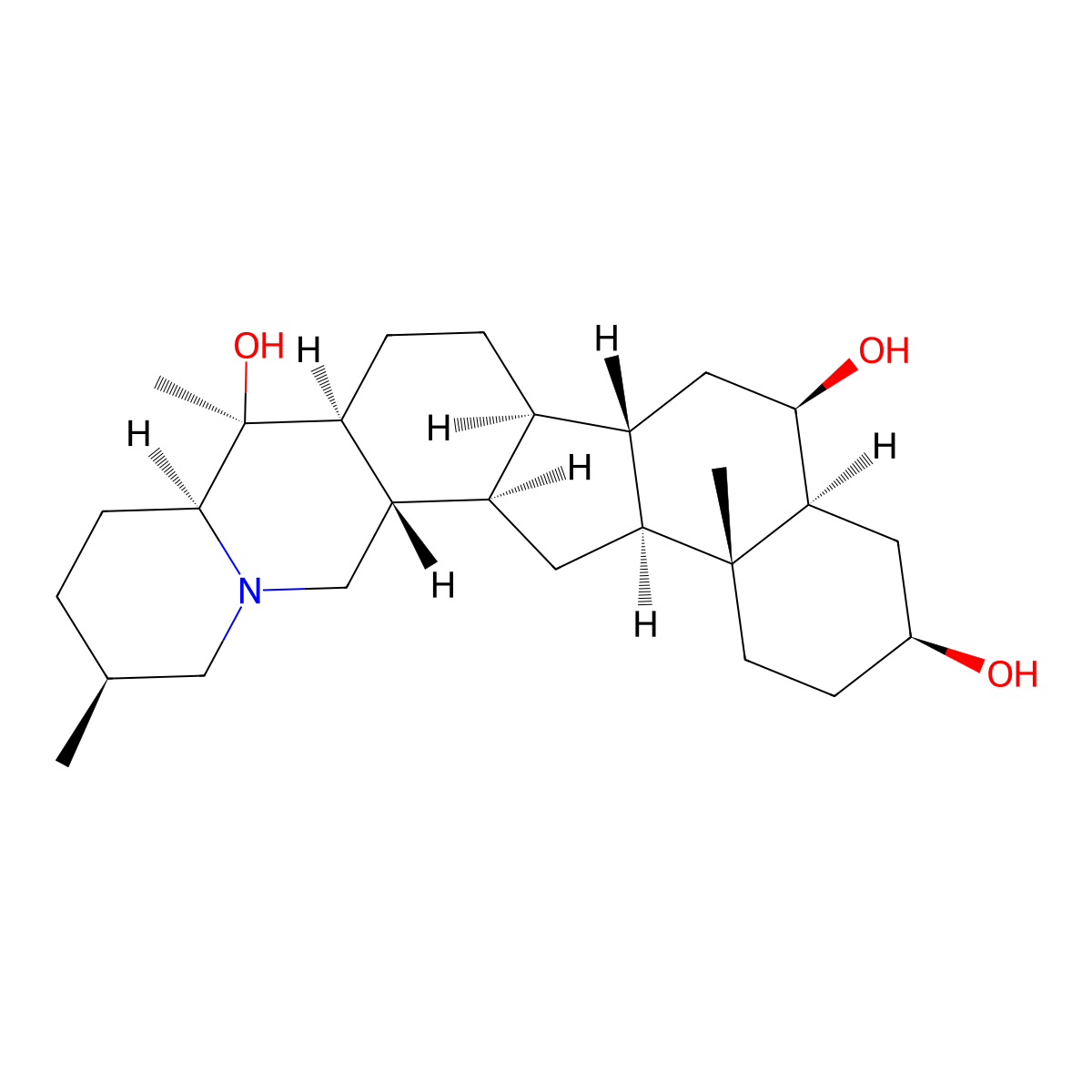 Isoverticine molecular structure, CAS 23496-43-7