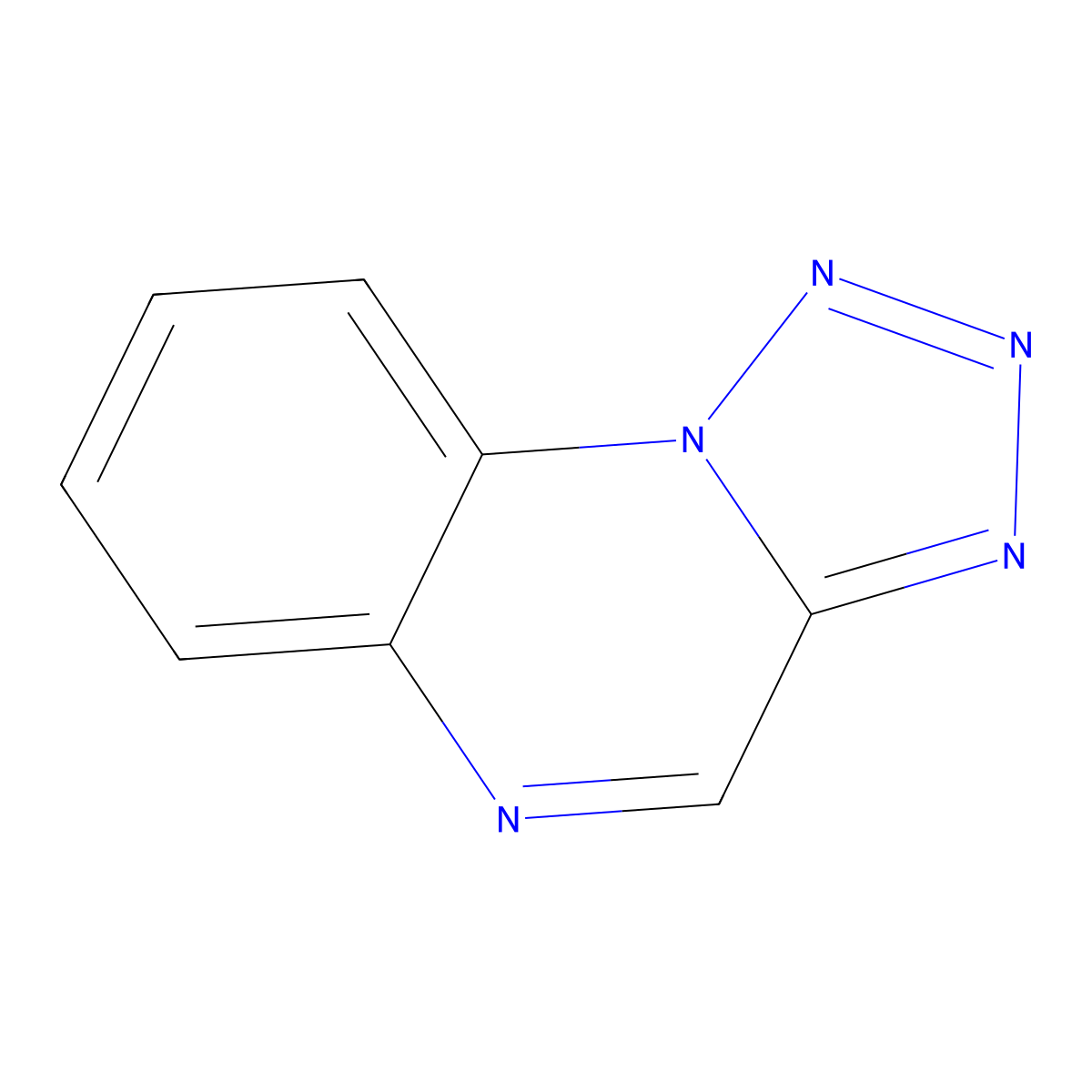 Tetrazolo[1,5-a]quinoxaline molecular structure, CAS 235-27-8