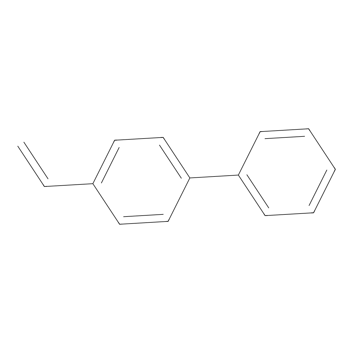 p-Vinylbiphenyl molecular structure, CAS 2350-89-2