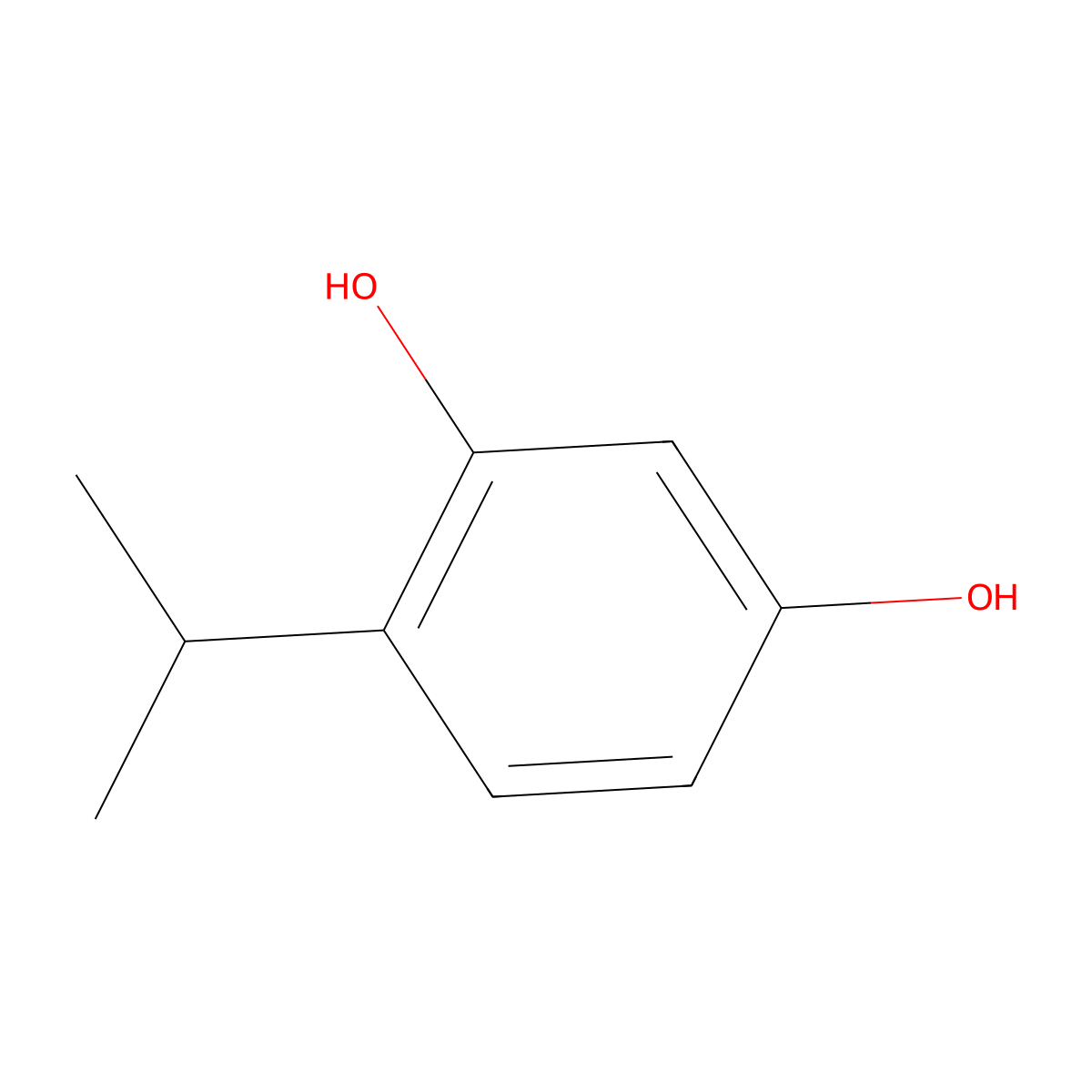 4-Isopropylresorcinol molecular structure, CAS 23504-03-2