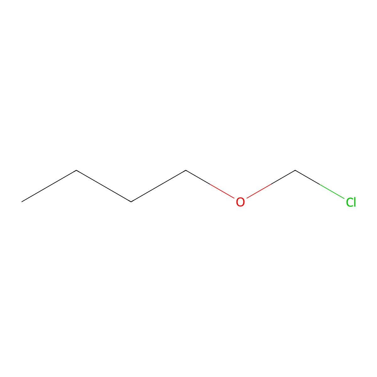 1-(Chloromethoxy)butane molecular structure, CAS 2351-69-1