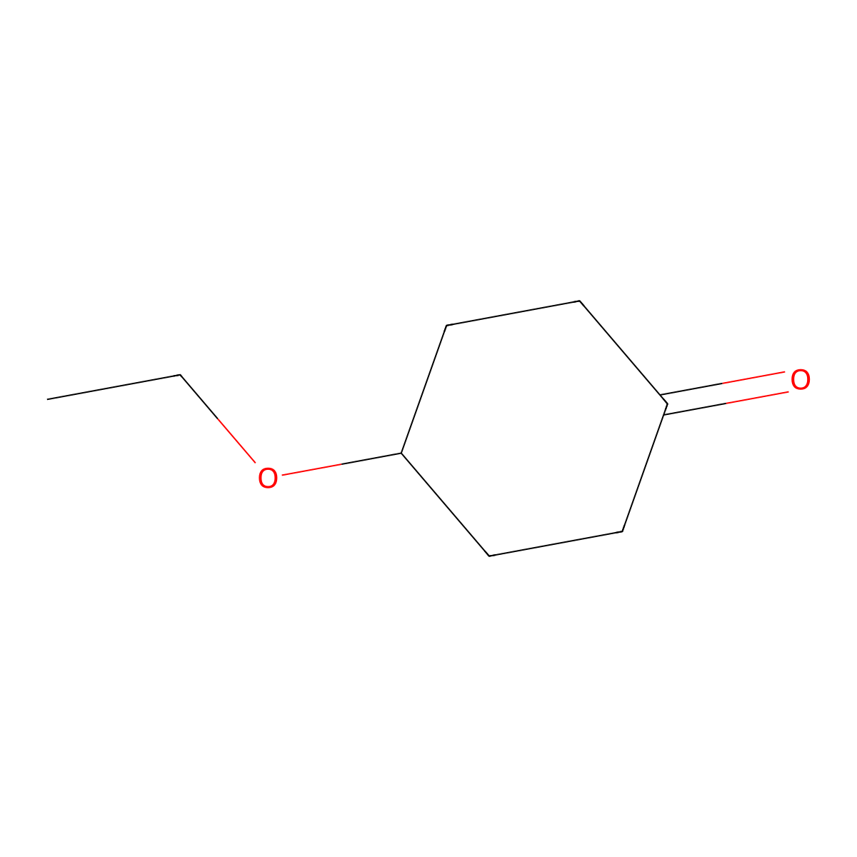 4-Ethoxycyclohexan-1-one molecular structure, CAS 23510-92-1