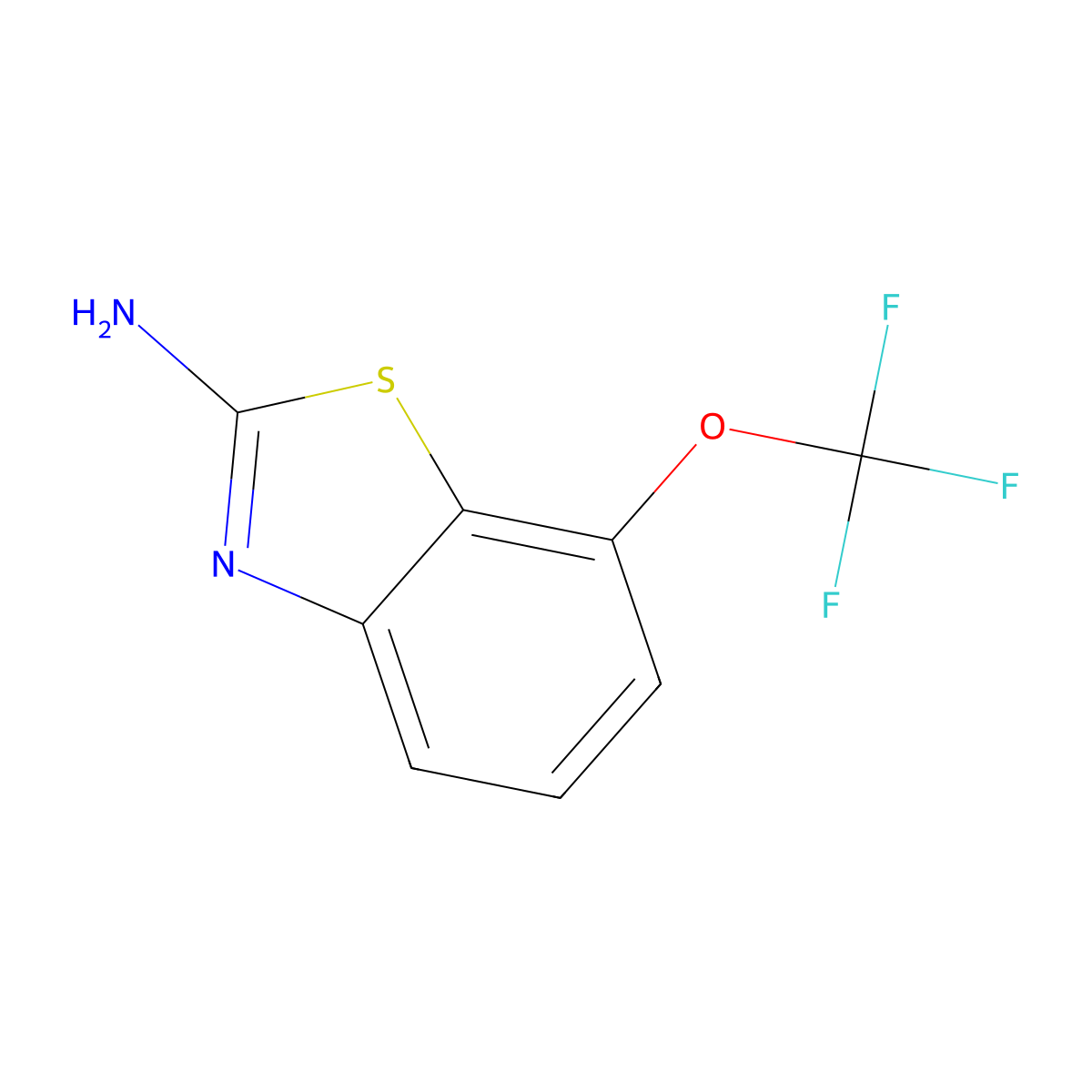 7-(Trifluoromethoxy)benzo[d]thiazol-2-amine molecular structure, CAS 235101-46-9