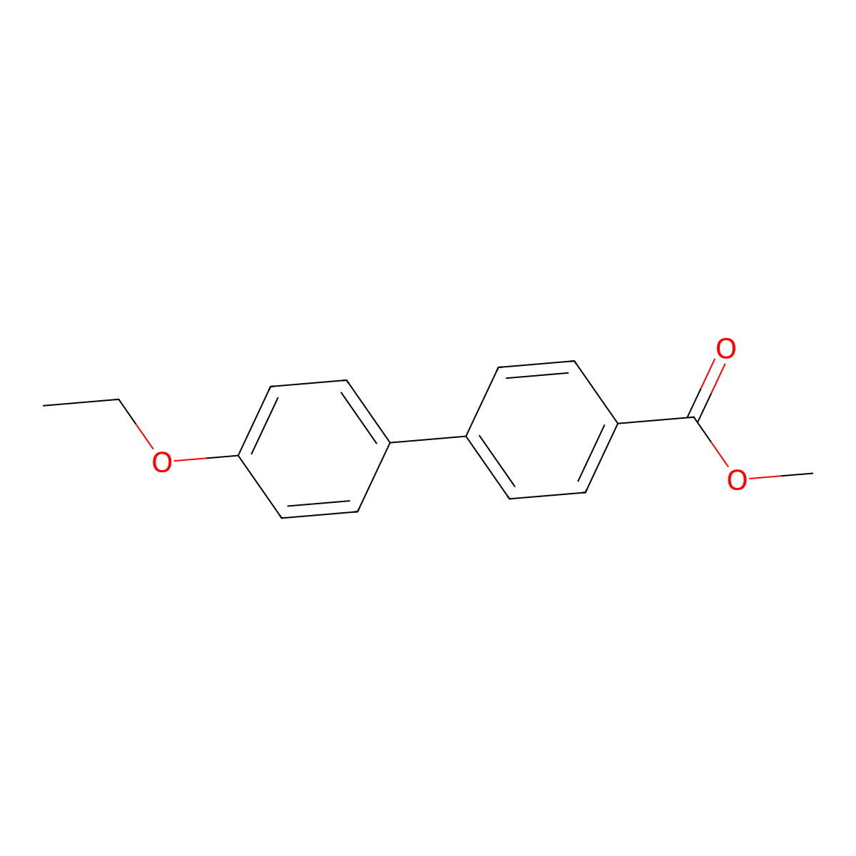 Methyl 4'-ethoxy-[1,1'-biphenyl]-4-carboxylate molecular structure, CAS 235110-90-4