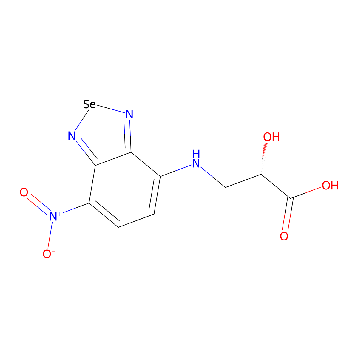 SCOTfluor(510) lactic acid molecular structure, CAS 2351933-31-6