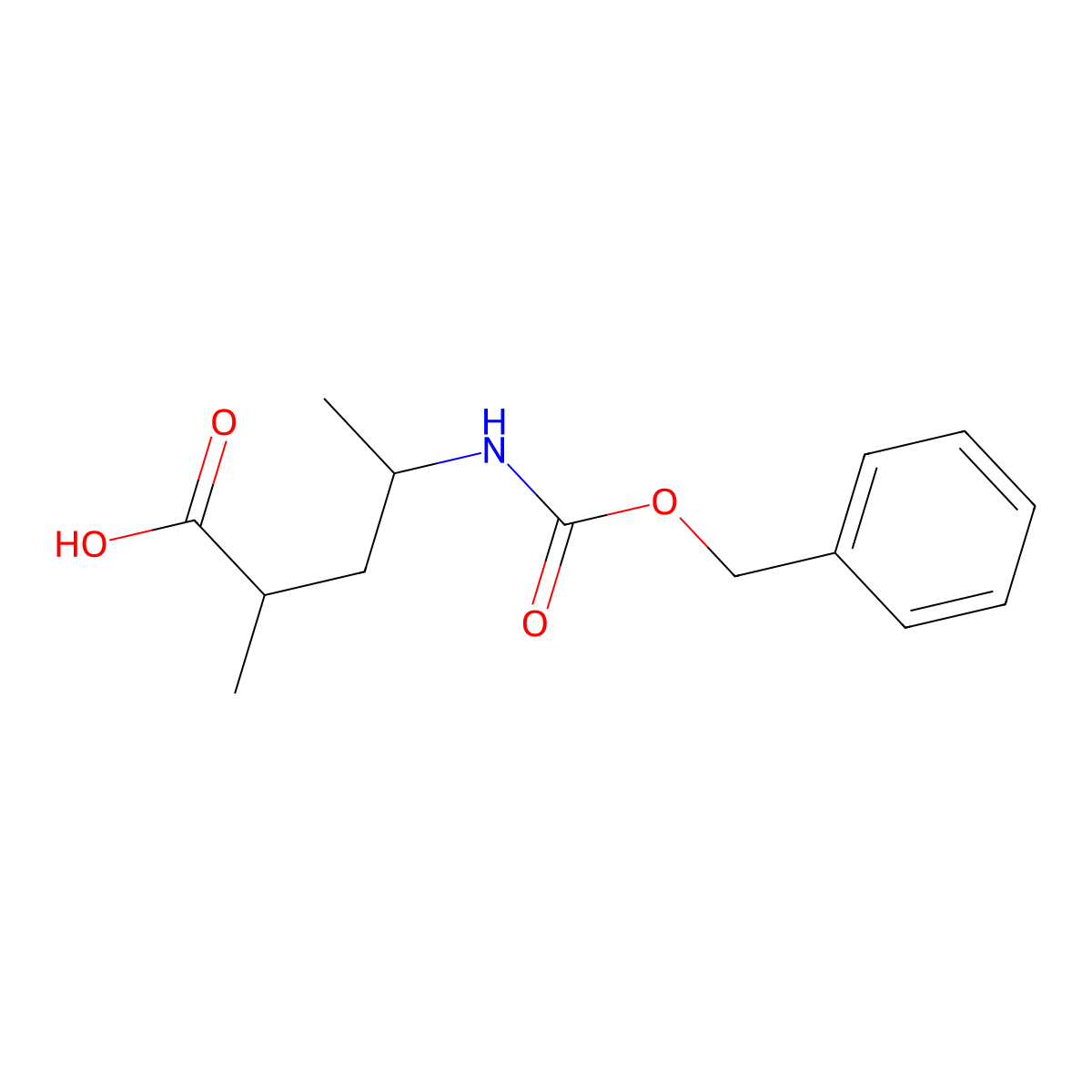 4-{[(Benzyloxy)carbonyl]amino}-2-methylpentanoic acid molecular structure, CAS 2353077-37-7