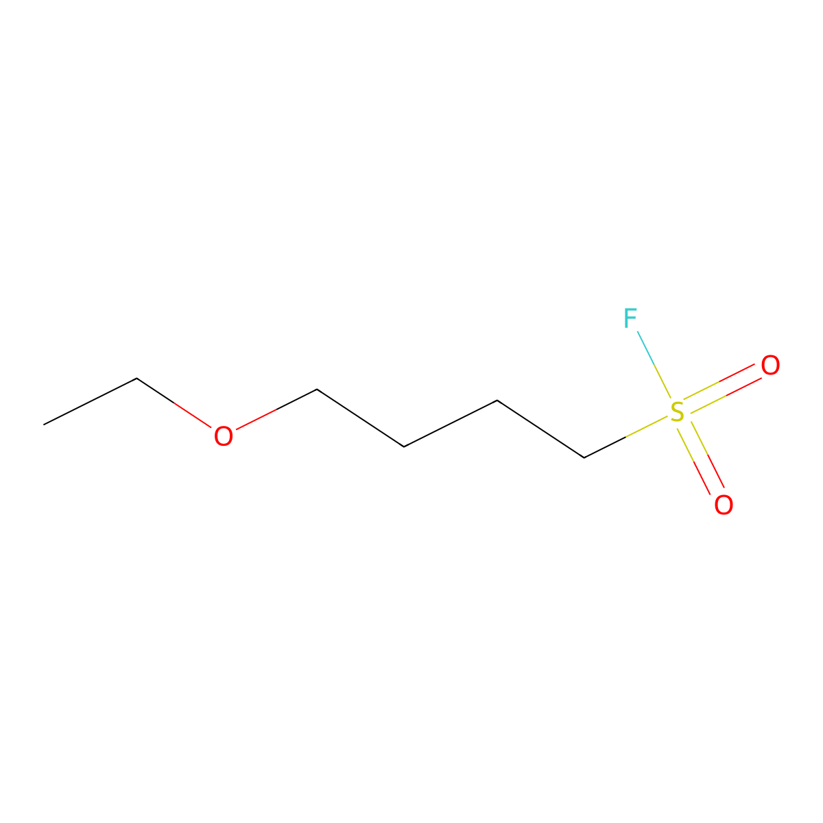 4-Ethoxybutane-1-sulfonyl fluoride molecular structure, CAS 2353244-77-4