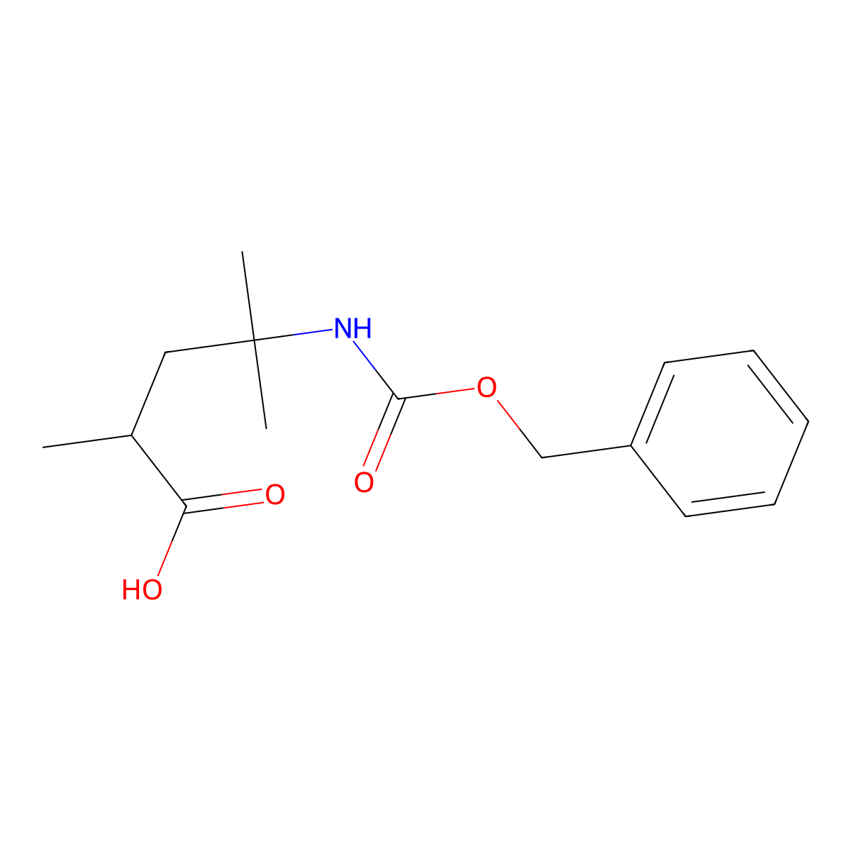 4-{[(Benzyloxy)carbonyl]amino}-2,4-dimethylpentanoic acid molecular structure, CAS 2354727-19-6