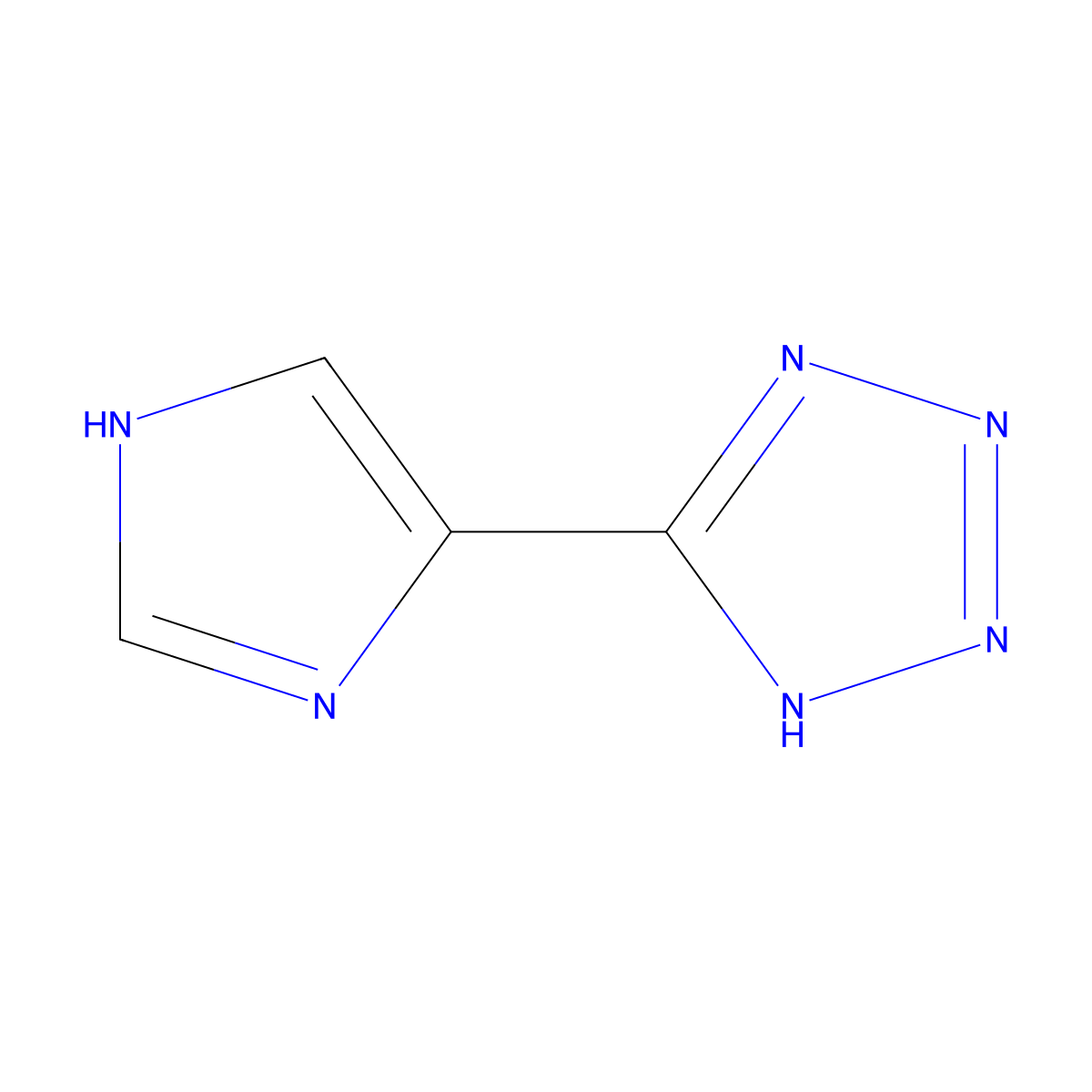 5-(1H-imidazol-4-yl)-1H-1,2,3,4-tetrazole molecular structure, CAS 2356428-73-2