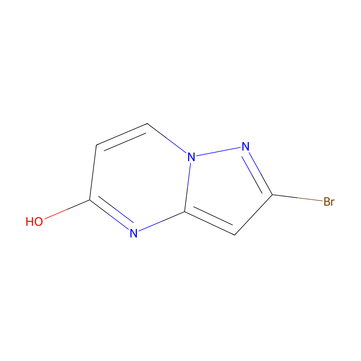 2-Bromopyrazolo[1,5-a]pyrimidin-5(4H)-one molecular structure, CAS 2357108-27-9