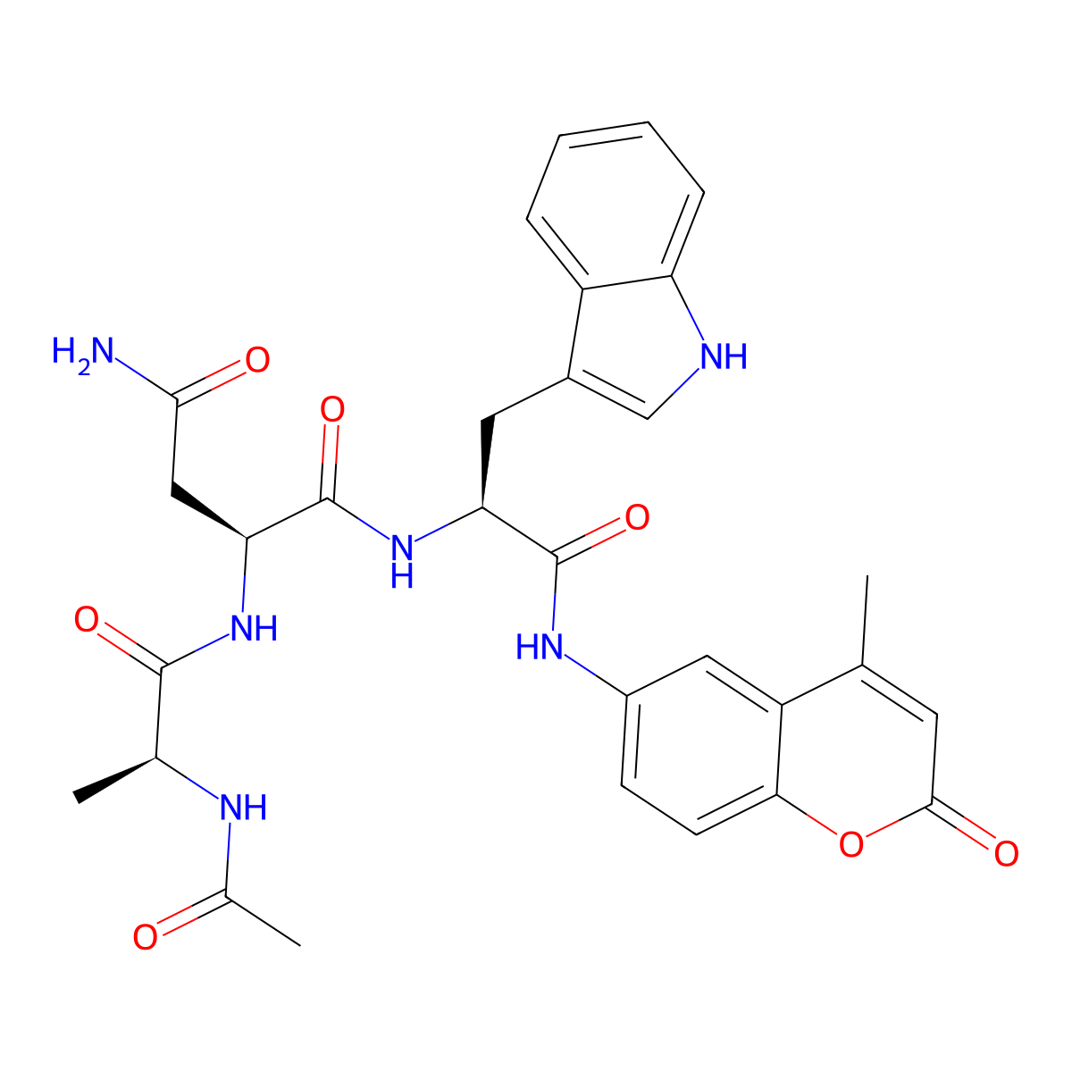 Ac-ANW-AMC molecular structure, CAS 2357123-49-8
