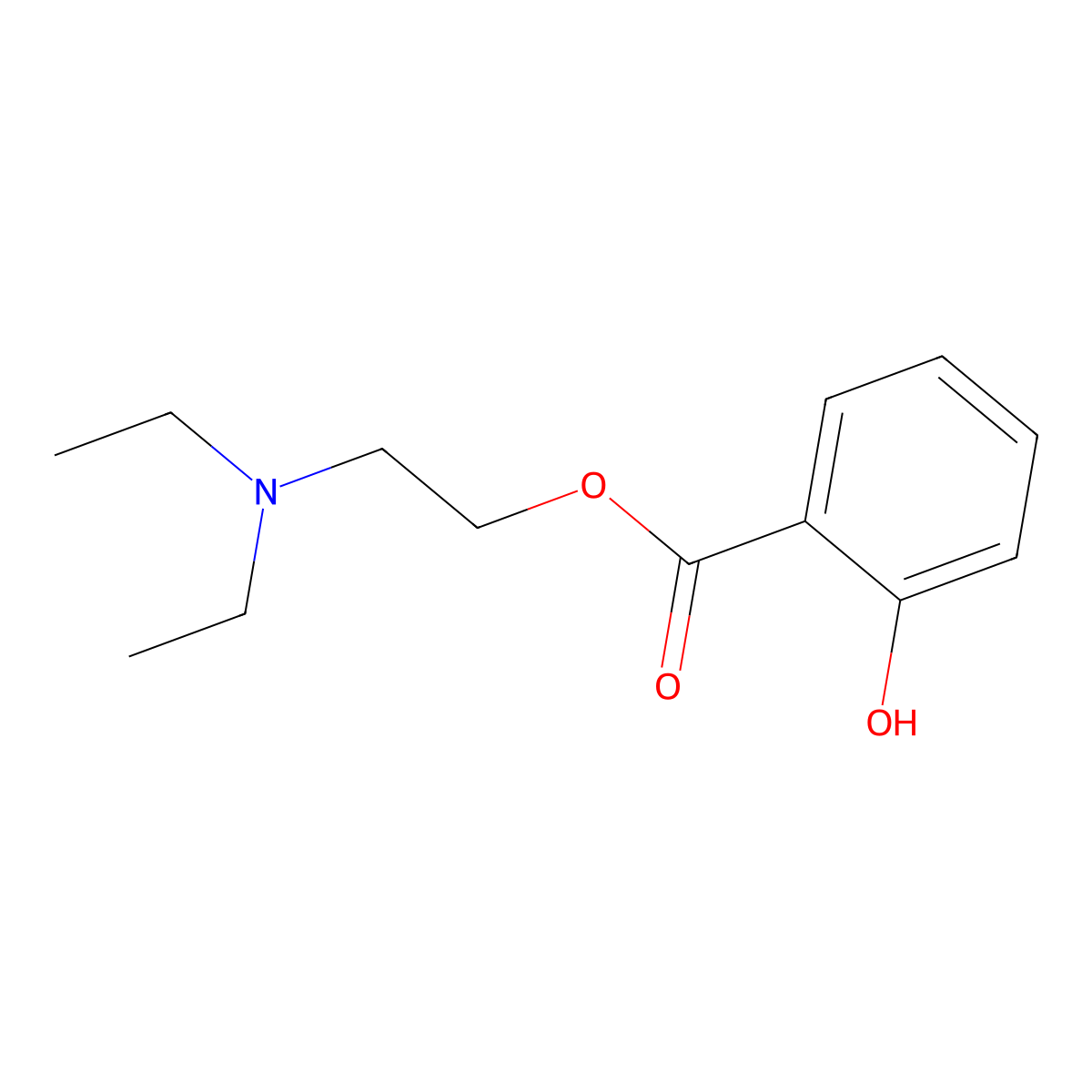 Detanosal molecular structure, CAS 23573-66-2