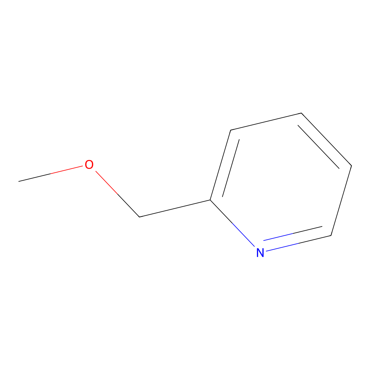 2-(Methoxymethyl)pyridine molecular structure, CAS 23579-92-2