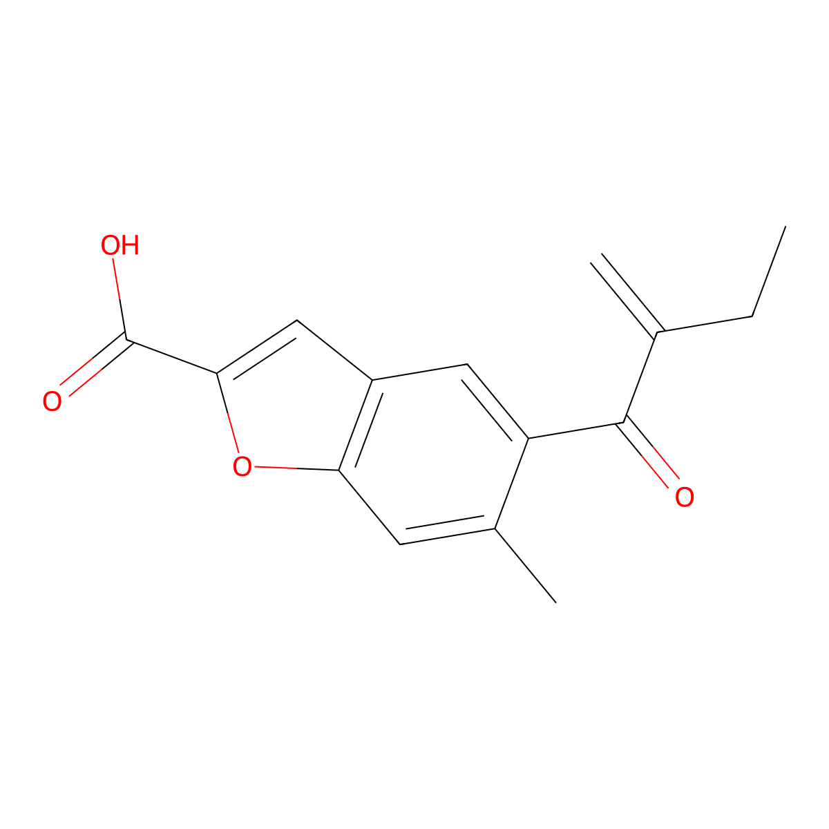 Furacrinic Acid molecular structure, CAS 23580-33-8