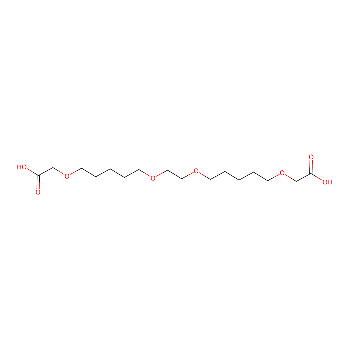 Bis-PEG1-C-PEG1-CH2COOH molecular structure, CAS 2358775-67-2
