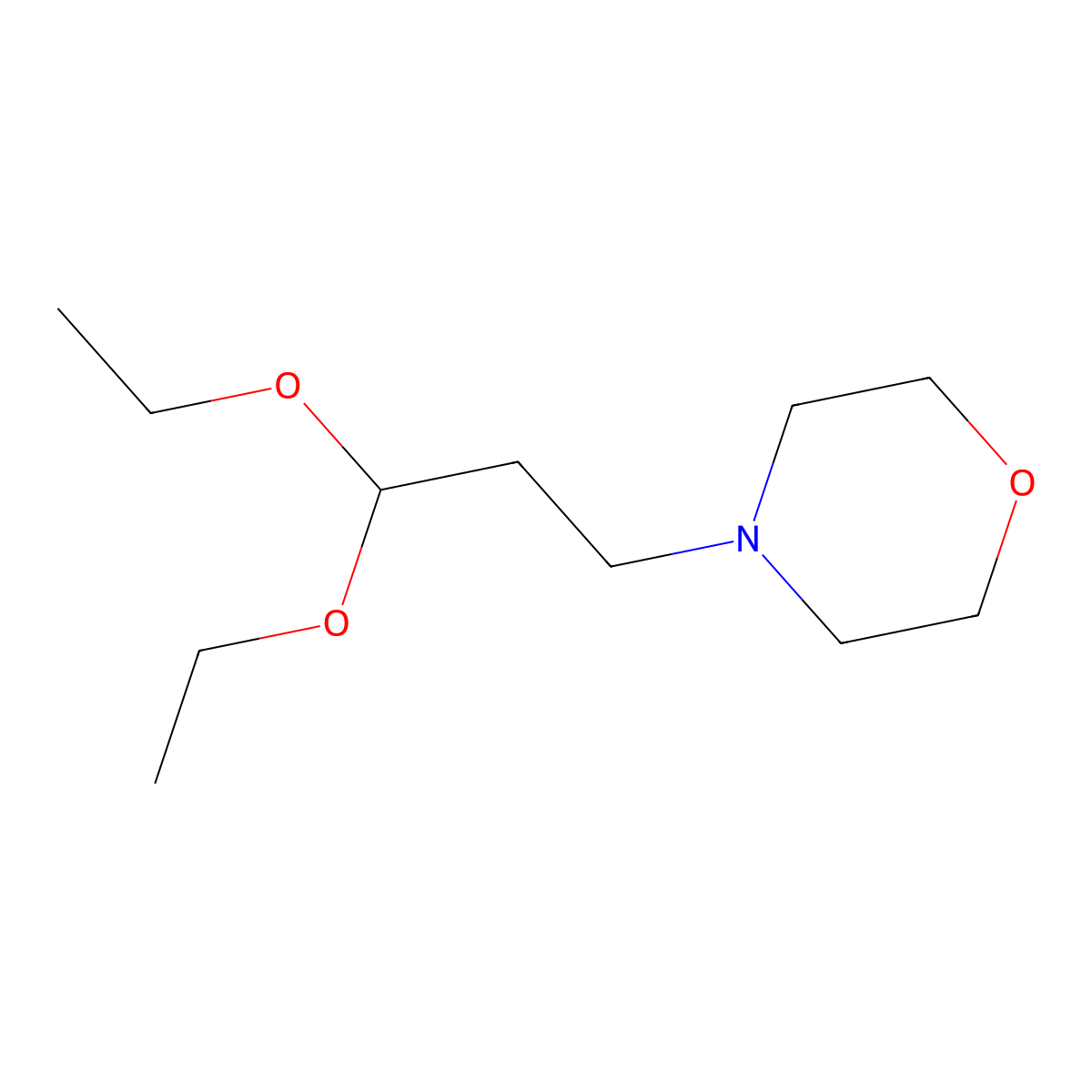 4-(3,3-Diethoxy-propyl)-morpholine molecular structure, CAS 23588-45-6