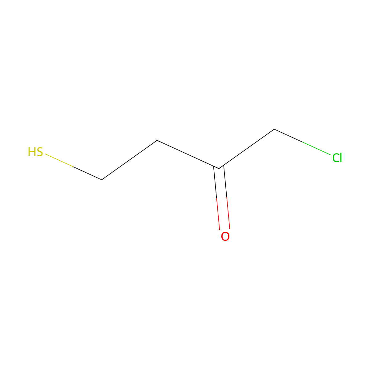 1-Chloro-4-sulfanylbutan-2-one molecular structure, CAS 2359228-04-7