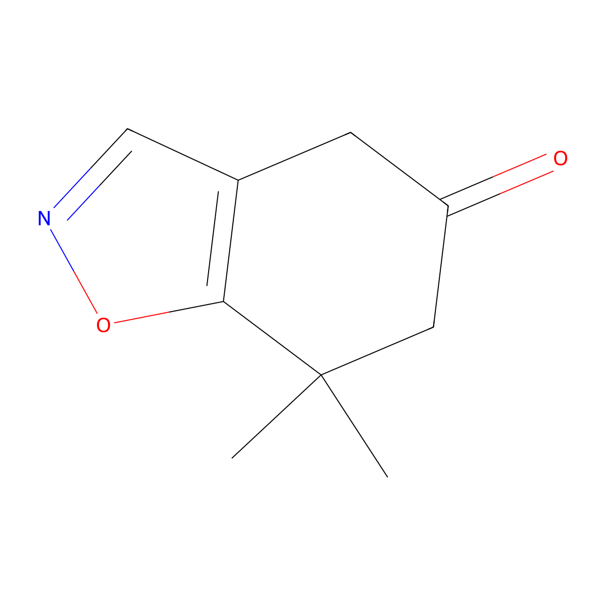 7,7-Dimethyl-4,6-dihydro-1,2-benzoxazol-5-one molecular structure, CAS 2359626-80-3