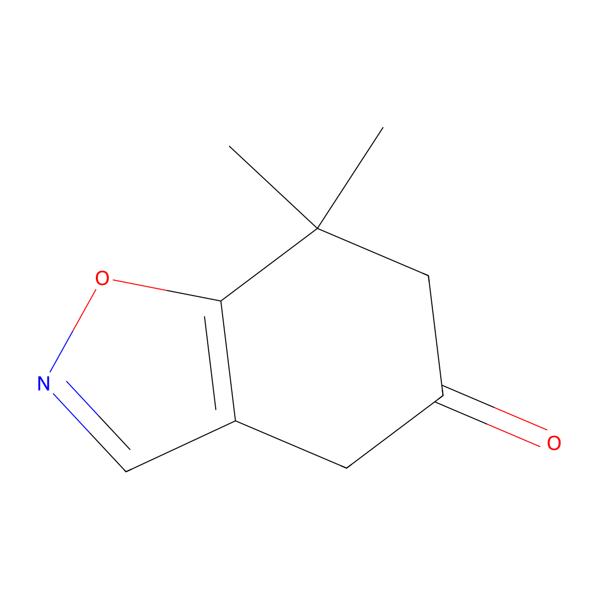 7,7-Dimethyl-4,6-dihydro-1,2-benzoxazol-5-one molecular structure, CAS 2359626-80-3