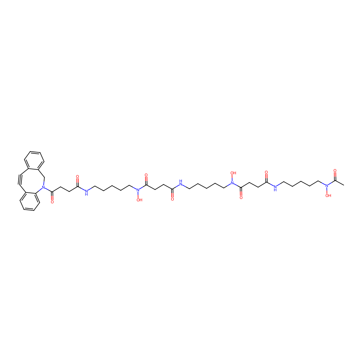 Deferoxamine-DBCO molecular structure, CAS 2359695-48-8