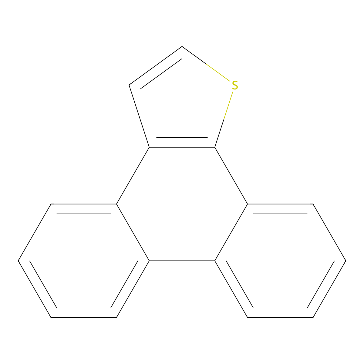 Phenanthro(9,10-b)thiophene molecular structure, CAS 236-01-1