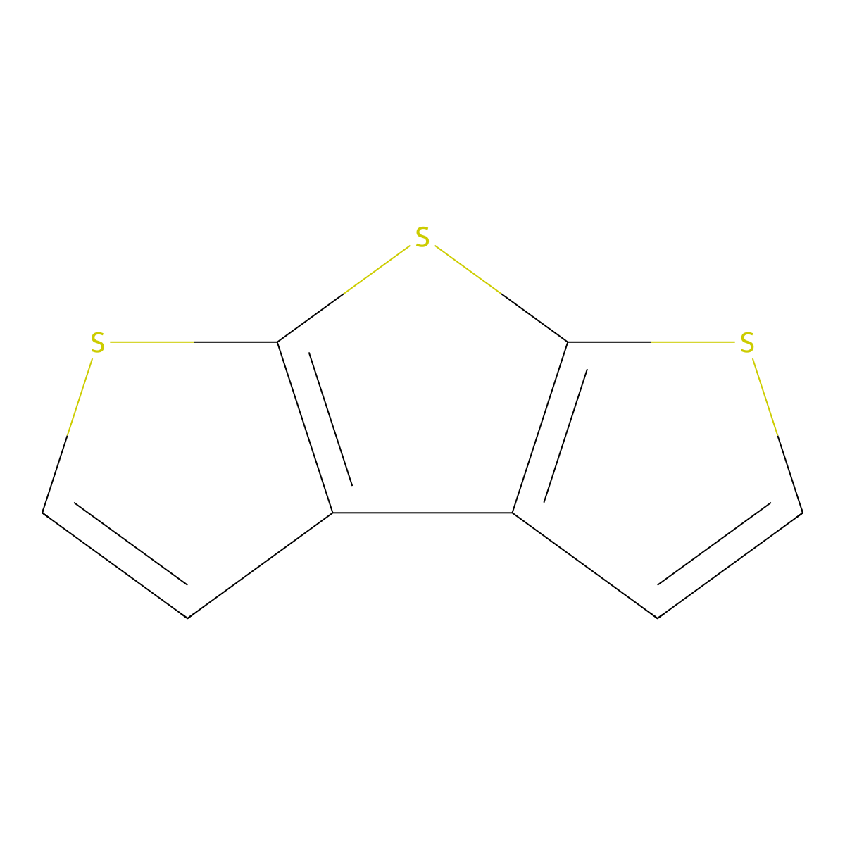 Dithieno(2,3-b:3',2'-d)thiophene molecular structure, CAS 236-63-5