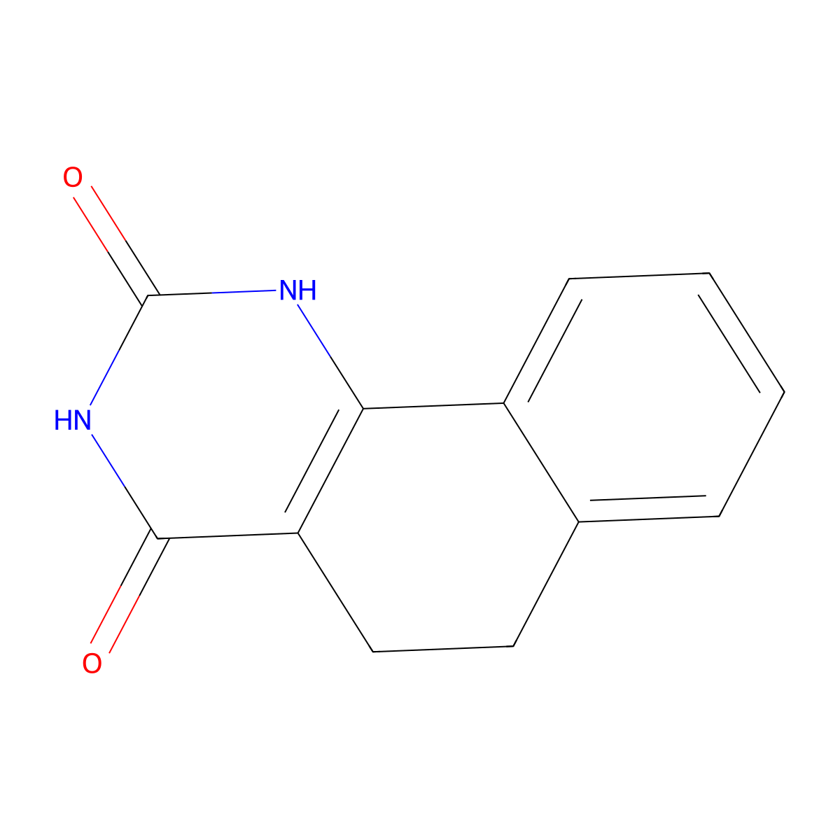 5,6-dihydrobenzo[h]quinazoline-2,4(1H,3H)-dione molecular structure, CAS 236093-45-1