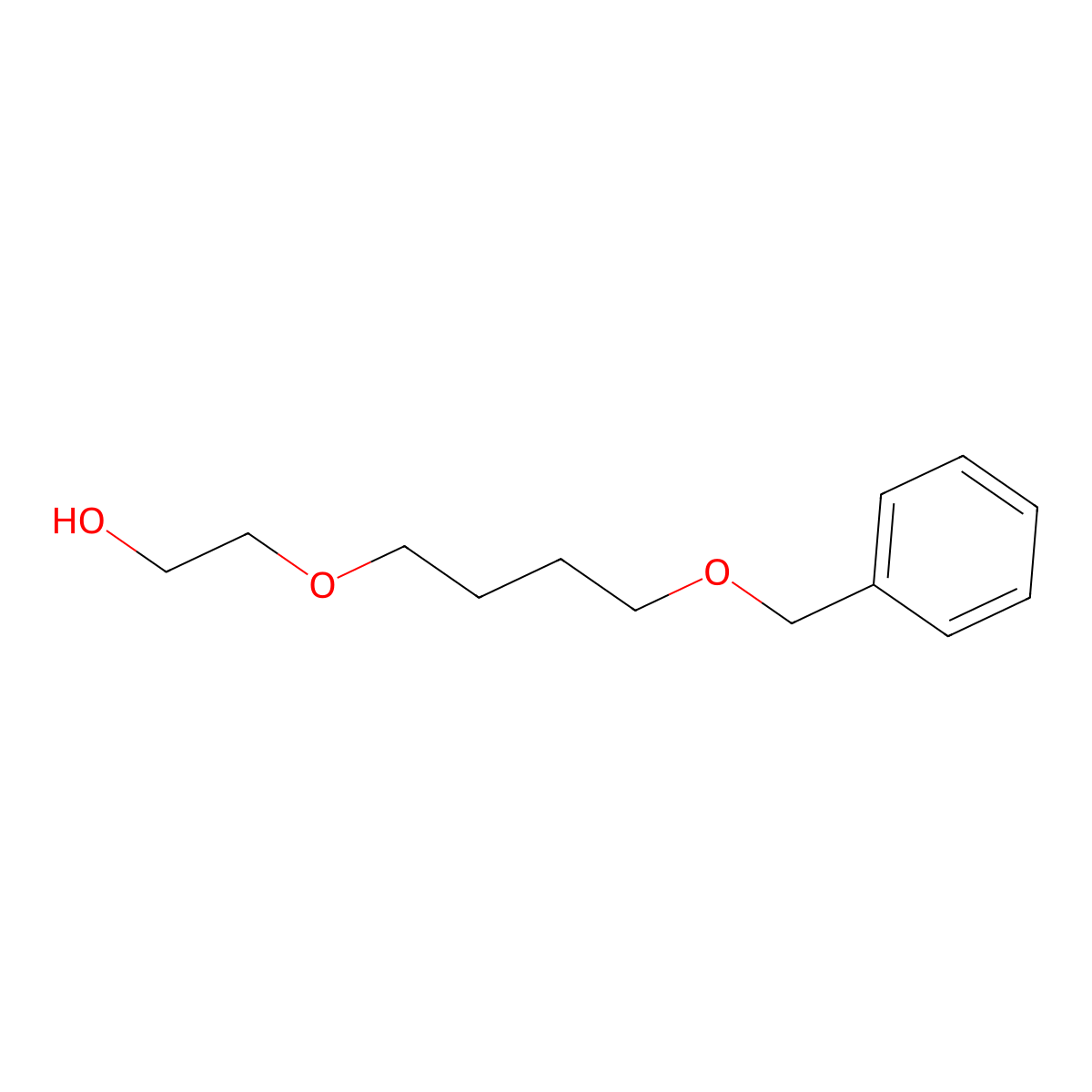 2-[4-(Benzyloxy)butoxy]ethan-1-ol molecular structure, CAS 2361118-95-6