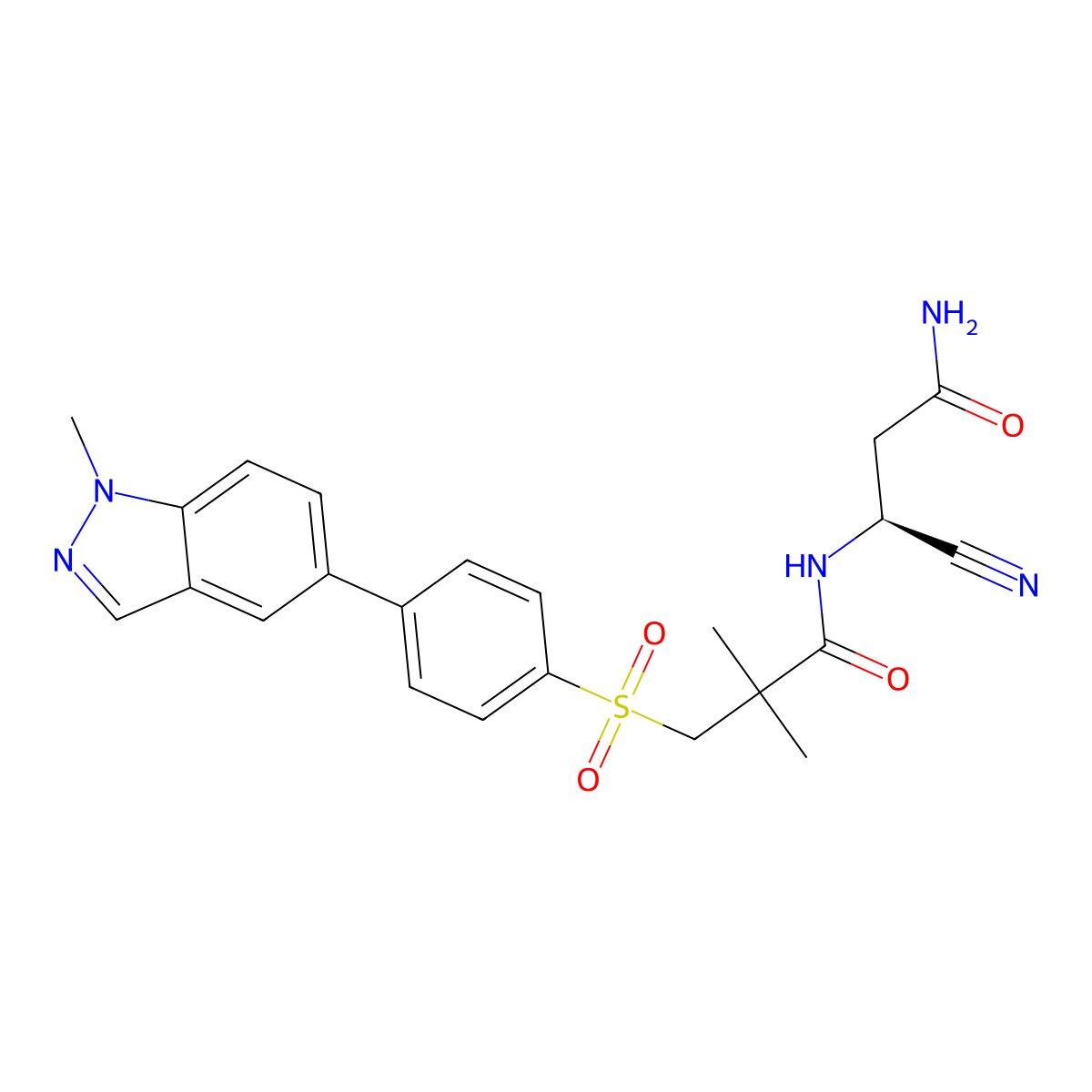 Legumain inhibitor 1 molecular structure, CAS 2361157-34-6