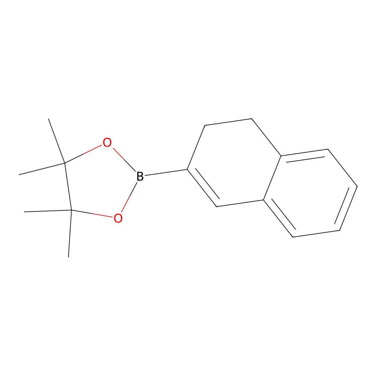 2-(3,4-Dihydronaphthalen-2-yl)-4,4,5,5-tetramethyl-1,3,2-dioxaborolane molecular structure, CAS 2361221-57-8