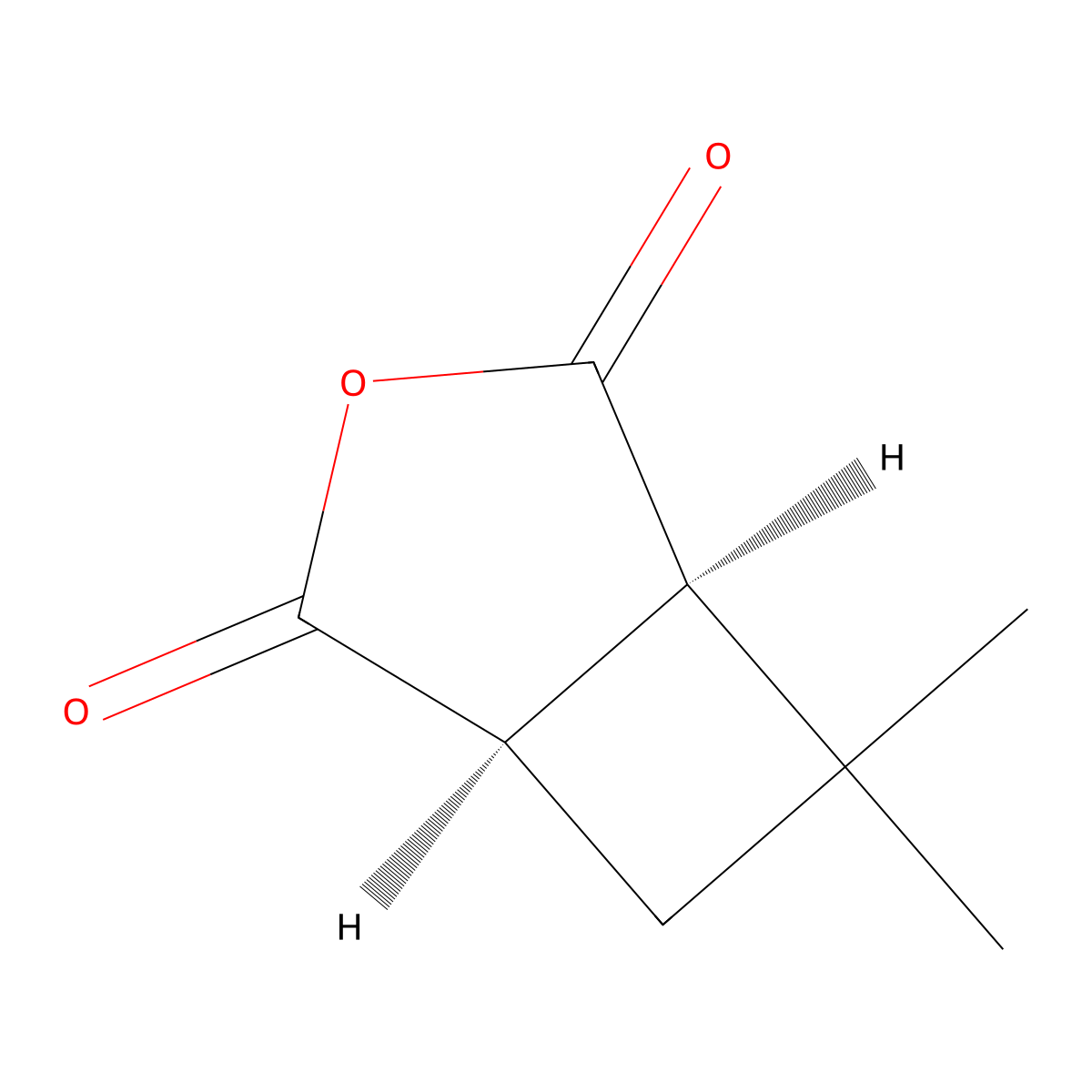 (1R,5R)-6,6-Dimethyl-3-oxabicyclo[3.2.0]heptane-2,4-dione molecular structure, CAS 2361609-96-1