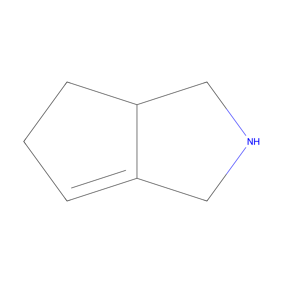 1H,2H,3H,3aH,4H,5H-cyclopenta[c]pyrrole molecular structure, CAS 2361634-31-1