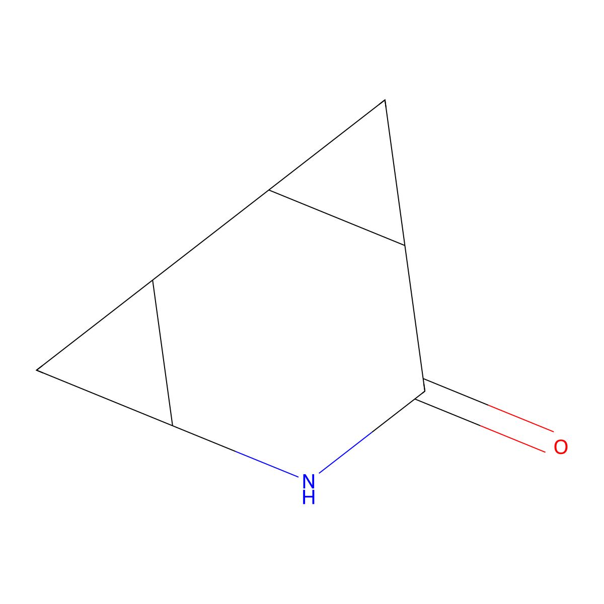 5-Azatricyclo[5.1.0.0,2,4]octan-6-one molecular structure, CAS 2361644-04-2