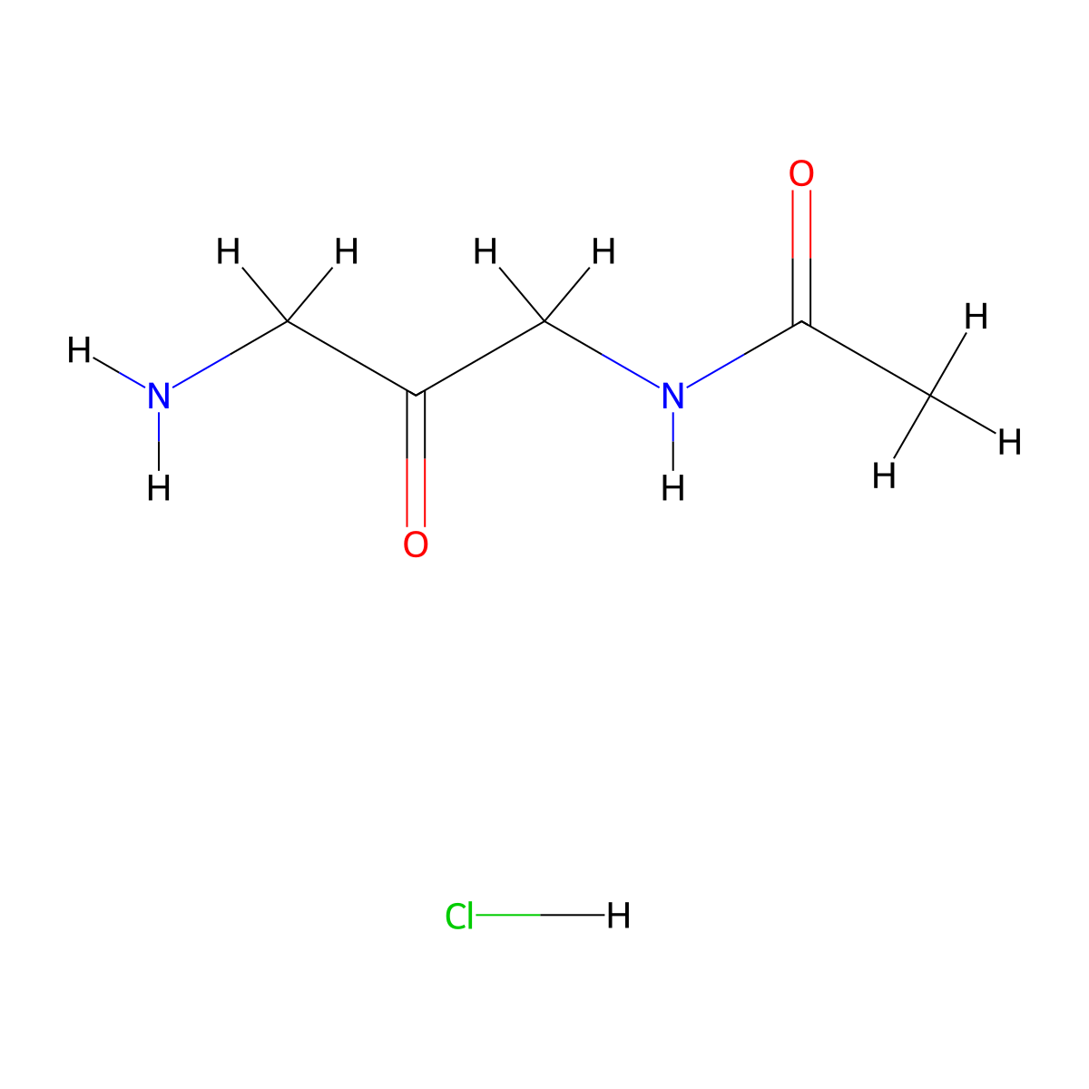 N-(3-amino-2-oxopropyl)acetamide hydrochloride molecular structure, CAS 2361645-19-2