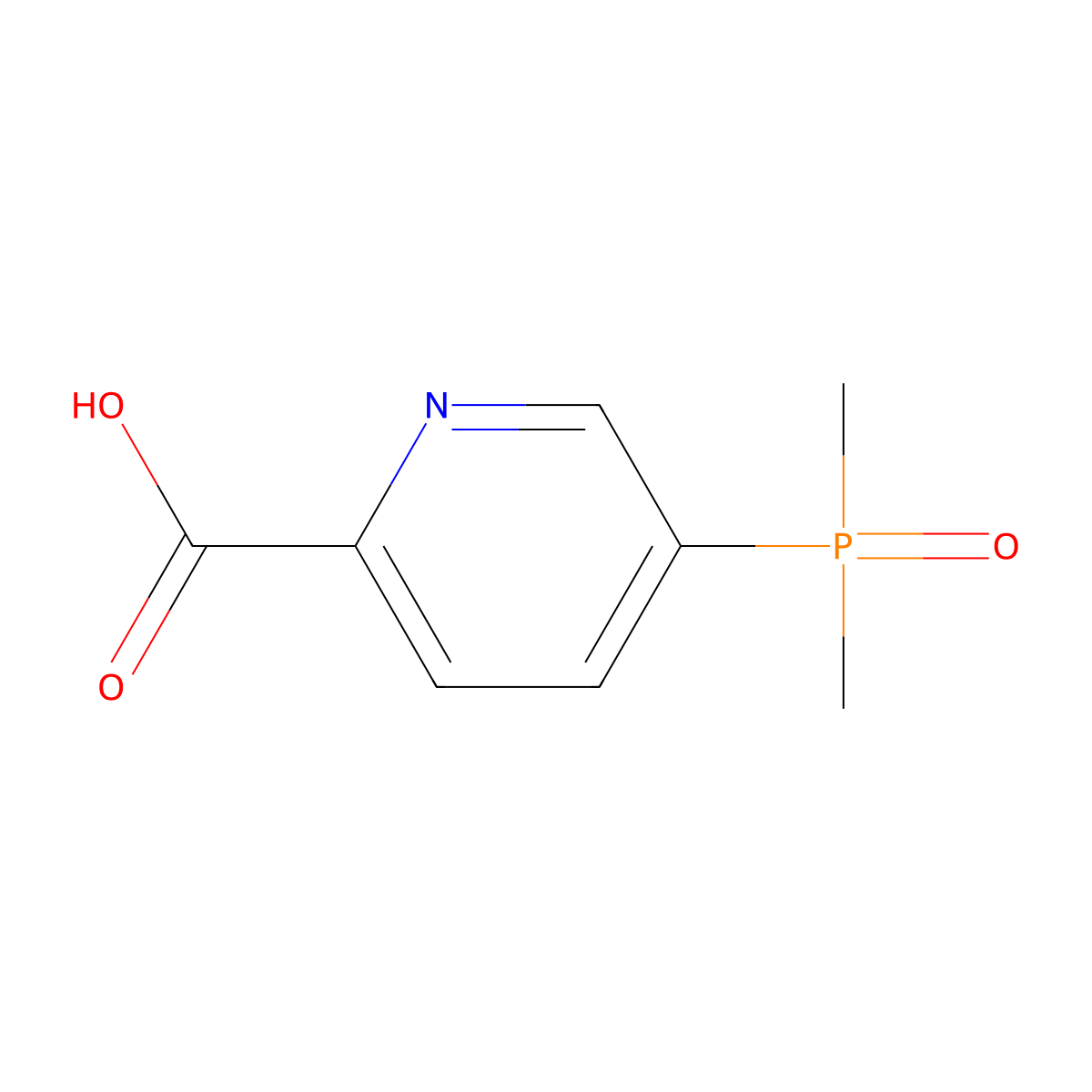 5-(Dimethylphosphoryl)pyridine-2-carboxylicacid molecular structure, CAS 2361959-03-5