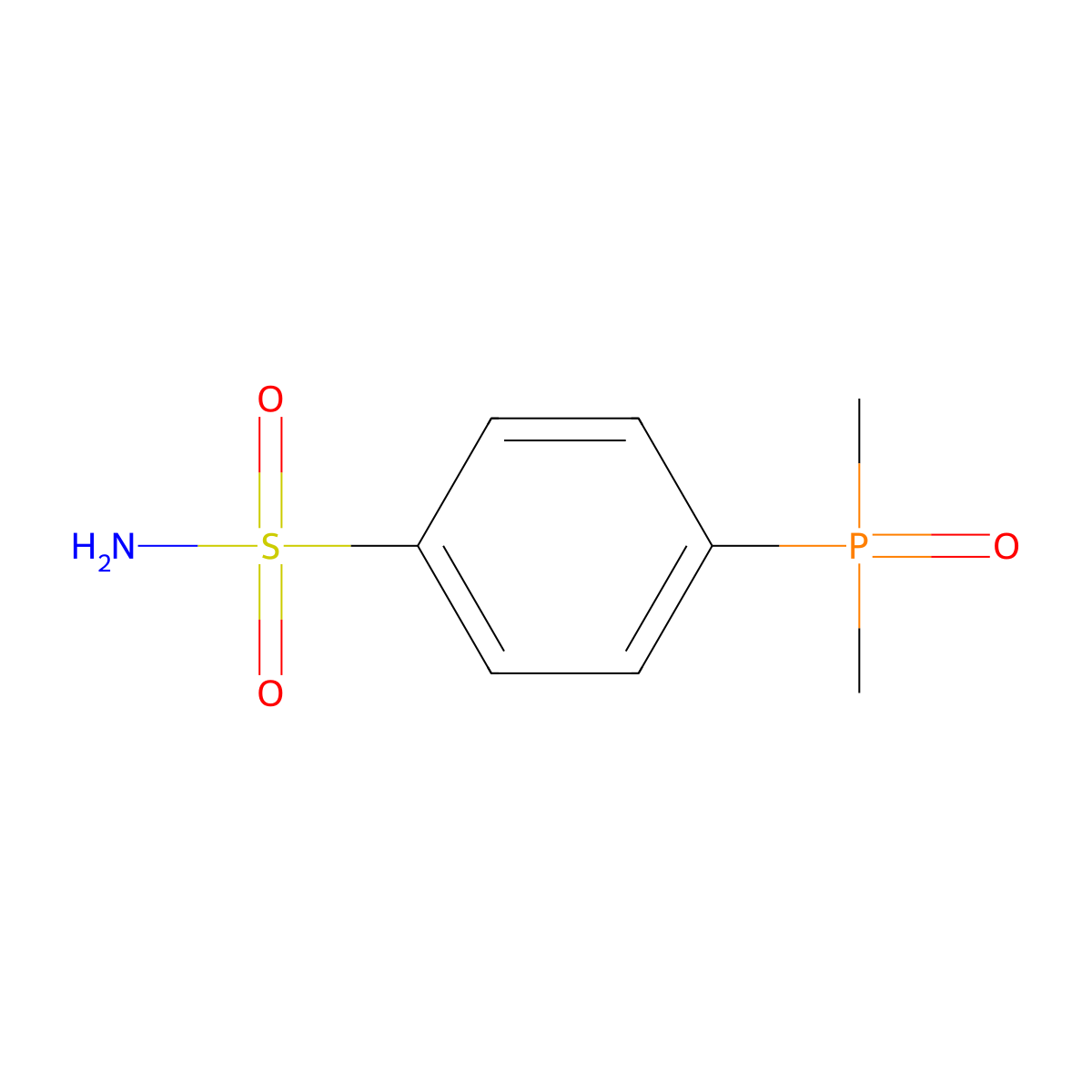 4-(Dimethylphosphoryl)benzene-1-sulfonamide molecular structure, CAS 2361962-98-1