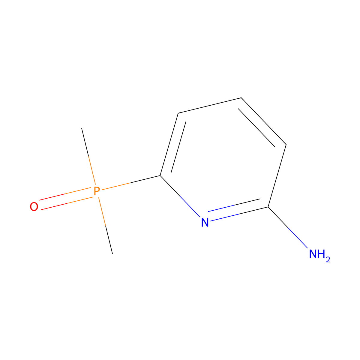 6-(Dimethylphosphoryl)pyridin-2-amine molecular structure, CAS 2361974-00-5